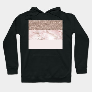 Portofino marble rose gold luxe Hoodie